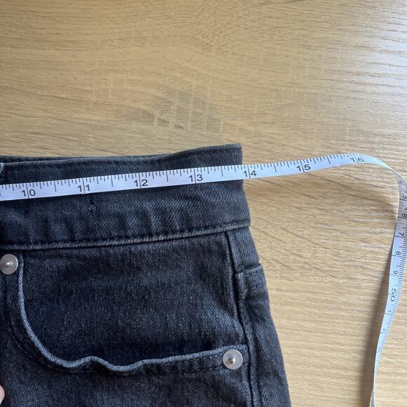 $128 NWT Madewell 90s Straight Leg Jeans Women's Size 26 Black Wash Denim NM186 - Picture 3 of 8